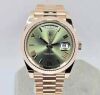 Rolex Day-Date 40 Olive Dial Rose Gold 228235 (2023) - 3