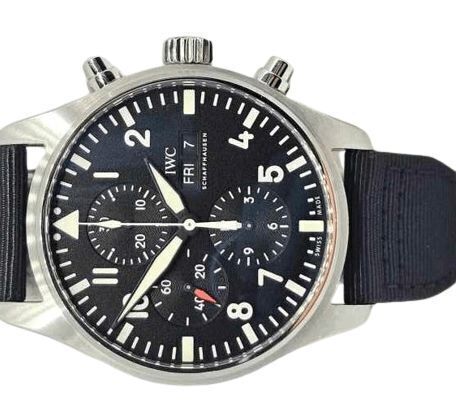 IWC Pilot Chronograph Black Dial IW377709 (2019)