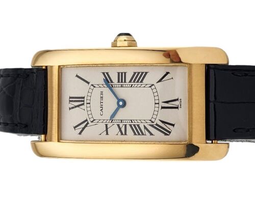 Cartier 17201 Tank Américaine 18k Yellow Gold