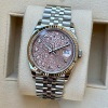 Rolex Datejust 36 Pink Diamond Dial 2020 Box and Papers - 4