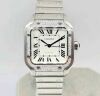 Cartier Santos Factory Diamonds Medium W4SA0005 (2023) - 2