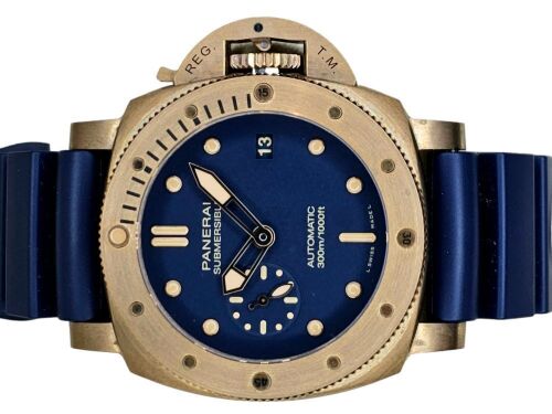 Panerai Submersible Bronzo Blue Dial 42mm