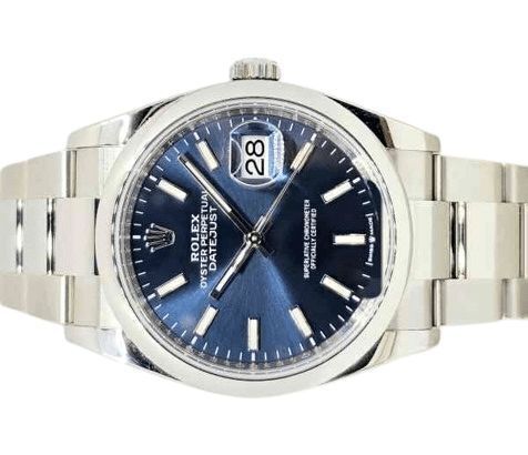 Rolex Datejust 36 126200 Blue Dial (2019)