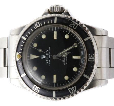 Rolex 5513 Submariner Matte Dial Non Serif 40mm 1971