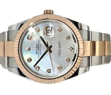 Rolex Datejust 41 126331 MOP Diamond Dial Rose Gold