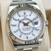 Rolex Sky-Dweller White Ref 326934 2022 Box and Papers - 2