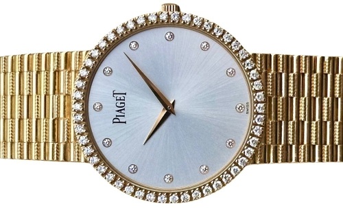 Piaget Dancer 18K Rose Gold Diamond Bezel