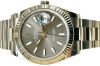 Rolex Datejust 41 Rhodium Dial Ref 126334 2021 Box and Papers