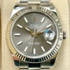 Rolex Datejust 41 Rhodium Dial Ref 126334 2021 Box and Papers - 3