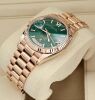 Rolex Day Date 36 Rose Gold Aventurine Dial - 5