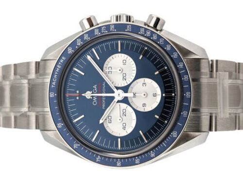 Omega 522.30.42.30.03.001 Speedmaster Blue Tokyo Olympics 42mm 2018 Box & Papers