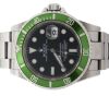 Rolex 16610LV Submariner Date Kermit 40mm 2005 F Serial Box & Papers