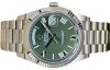 Rolex Day Date White Gold Olive Dial 2021