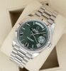 Rolex Day Date White Gold Olive Dial 2021 - 3