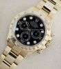 Rolex Daytona Yellow Gold Black Diamond Dial 116528 B&P (2005) - 3