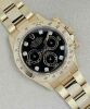 Rolex Daytona Yellow Gold Black Diamond Dial 116528 B&P (2005) - 4