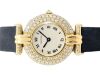 Cartier Colisee 18k Yellow Gold Factory Diamond Set 881092