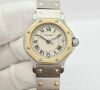 Cartier Santos Ronde Octagon Two-Tone Ladies - 5
