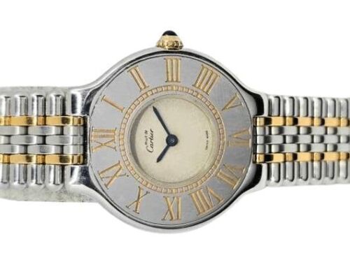 Cartier 21 Must de Cartier 1340 Two Tone 28mm