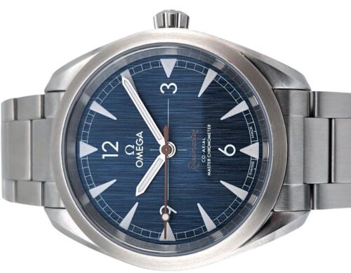 Omega 220.10.40.20.03.001 Seamaster Railmaster Denim Blue 40mm 2024 Box & Papers