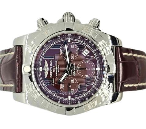 Breitling Chronomat 44 Burgundy Dial AB011012 (2019)