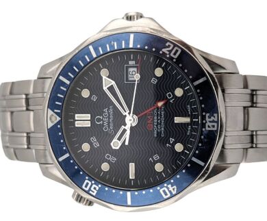 Omega 2535.80 Seamaster Diver 300M Co‑Axial GMT 41mm 2006