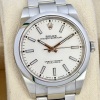 Rolex Oyster Perpetual White Ref 114300 2020 Full Set - 2