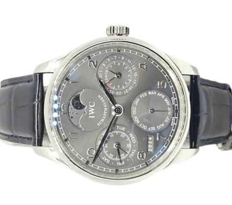 IWC Portuguese Perpetual Calendar 18K White Gold IW502307 (2015)