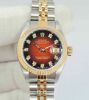 Rolex Lady-Datejust 26 Red Vignette Diamond Dial 69173 - 5