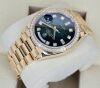 Rolex Day Date 36 128348RBR Green Ombre Diamond Dial - 3