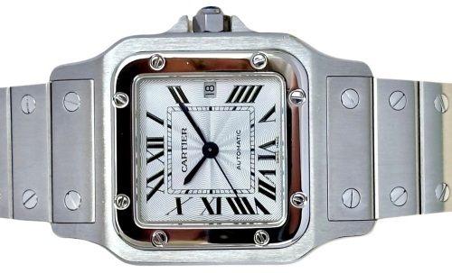 Cartier Santos Galbee Guilloché Automatic