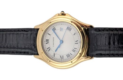 Cartier 116000R Panthere Cougar Large 18k YG 33mm 1990s