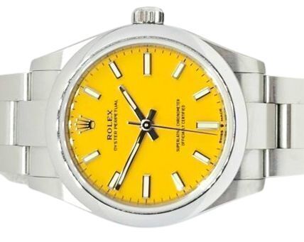 Rolex Oyster Perpetual 31 Yellow Dial 277200 (2021)