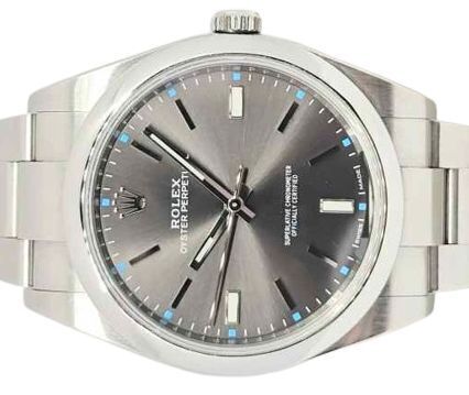 Rolex Oyster Perpetual 39 Rhodium Dial 114300 (2017)