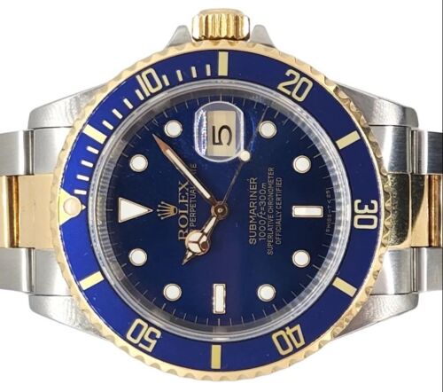 Rolex 16613 Submariner Date Two-Tone "Bluesy"