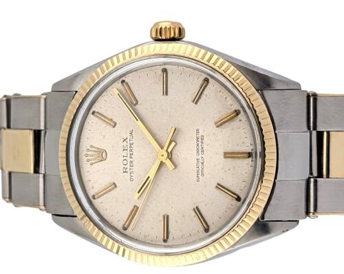 Rolex 1005 Oyster Perpetual Two Tone 34mm 1970