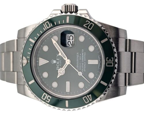 Rolex 116610LV Submariner Date Hulk 40mm 2011 Box & Papers