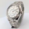 Rolex 326939 Sky-Dweller White Gold Ivory Roman Dial 42mm 2016 - 5