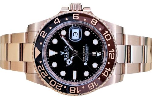 Rolex GMT Master II 126715CNHR Root Beer Rose Gold