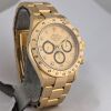 Rolex 16528 Daytona Zenith 18k Yellow Gold Diamond Dial 40mm 1995 W Serial - 4