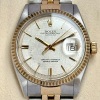 Rolex Datejust Linen Dial Two Tone Ref 1601 - 2