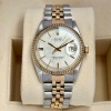 Rolex Datejust Linen Dial Two Tone Ref 1601 - 4