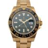 Rolex 116718LN GMT Master II Green Dial 18k Yellow Gold 40mm 2006 Box & Papers - 2