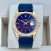 Rolex Datejust 36 18K Yellow Gold Blue Enamel Dial - 2