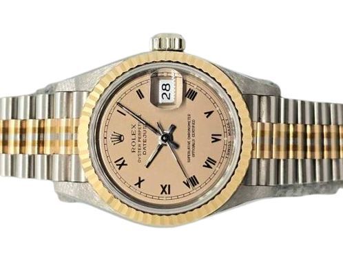 Rolex Lady-Datejust Tridor 69179BIC 18K (1990) GST INC