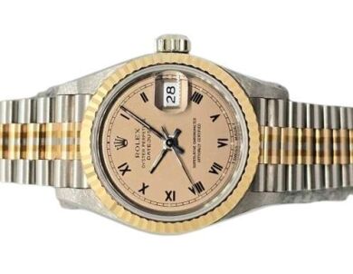 Rolex Lady-Datejust Tridor 69179BIC 18K (1990) GST INC