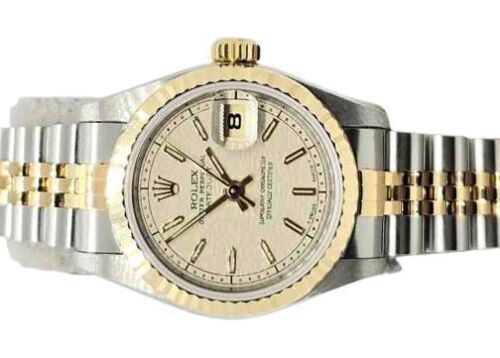 Rolex Lady-Datejust 26mm 69173 Ivory Dial (1995) GST INC