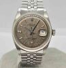 Rolex Datejust 36 Brown Linen Dial 1601 (1972) GST INC - 2