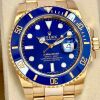 Submariner Bluesy 18K Yellow Gold Ref 116618LB 2019 - 4