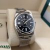 Rolex 124300 Oyster Perpetual Black 41mm 2024 Box & Papers Unworn - 4